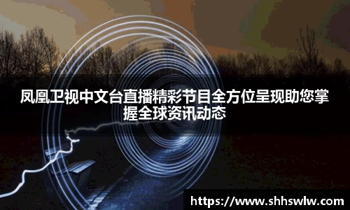 凤凰卫视中文台直播精彩节目全方位呈现助您掌握全球资讯动态